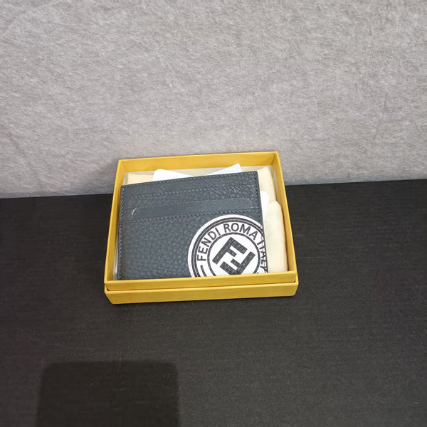 FENDl Leather Grey Wallet