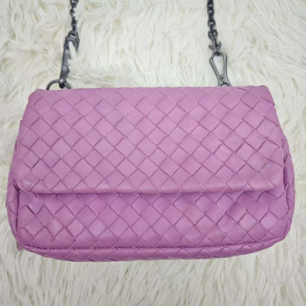 Purple BV Cross Body Bag