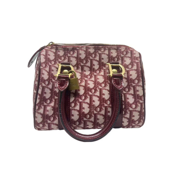 Dior bowling Dark red