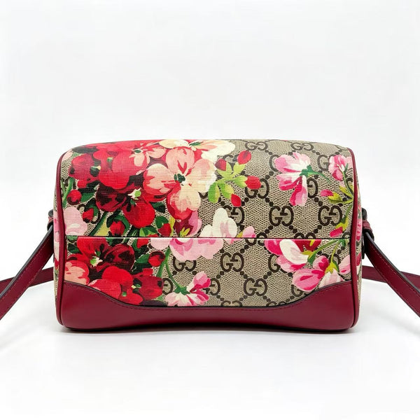 Gucci GG Supreme Blooms  Boston Bag