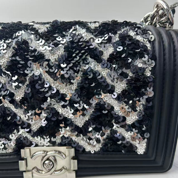 CHANEL LeBoy Sequined