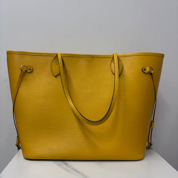 Louis Vuitton Epi Neverfull Tote Yellow