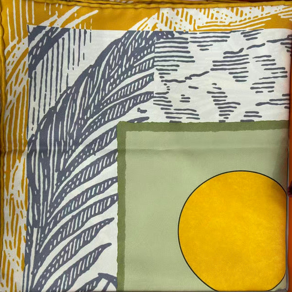 Hemmès Silk Scarf Multicolour