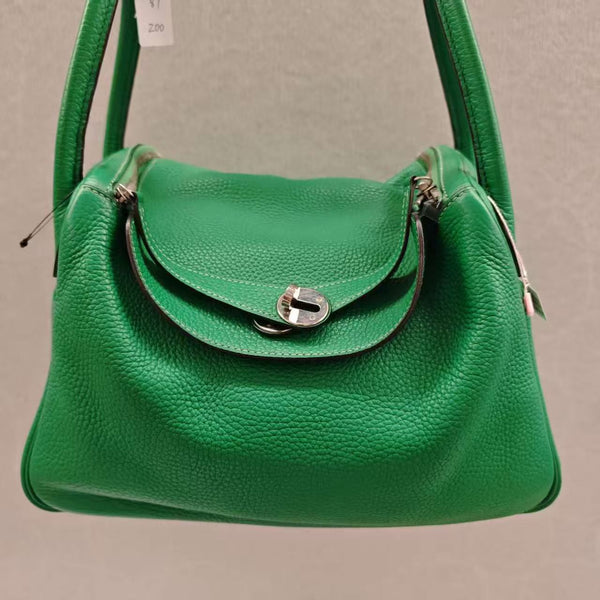 Hermes Lindy 30 in Bambou Green