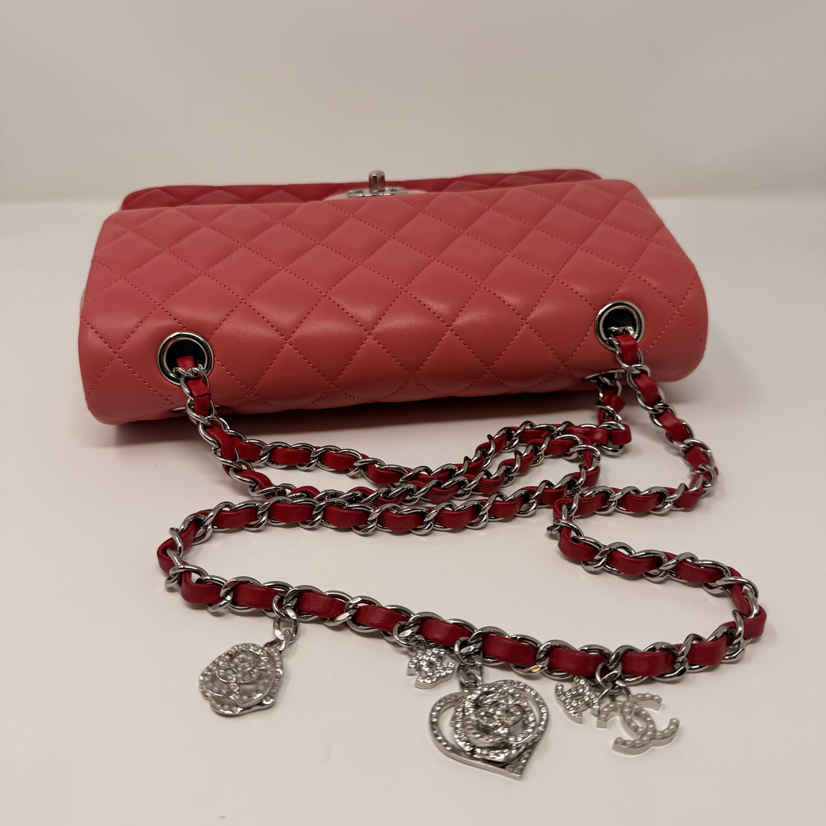 Chanel red and pink