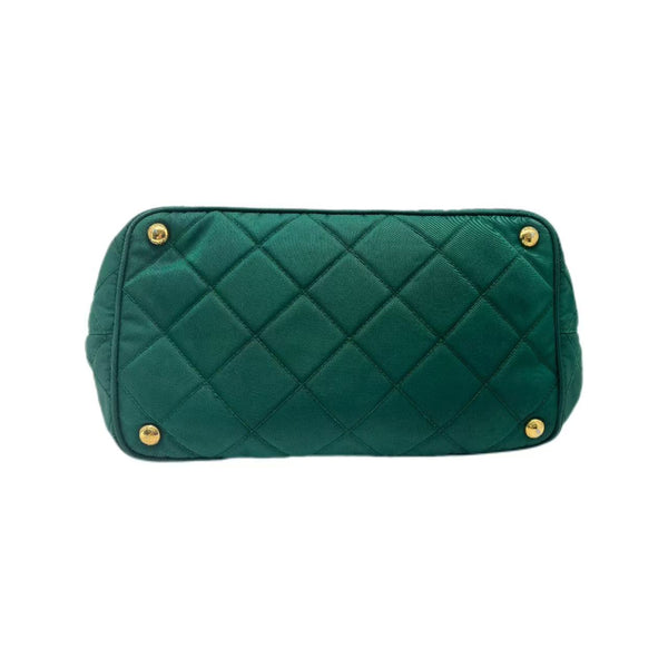 Green Prada Tote Bag