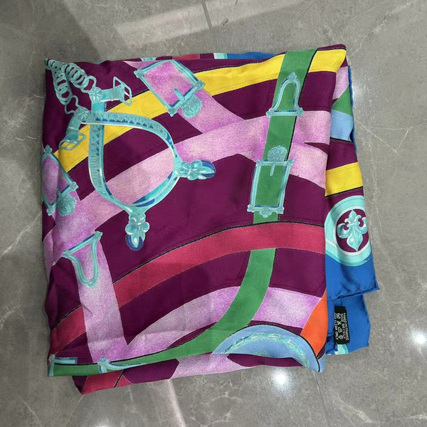 Hermes scarf silk