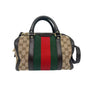 GUCCI GG Canvas Vintage Boston Bag