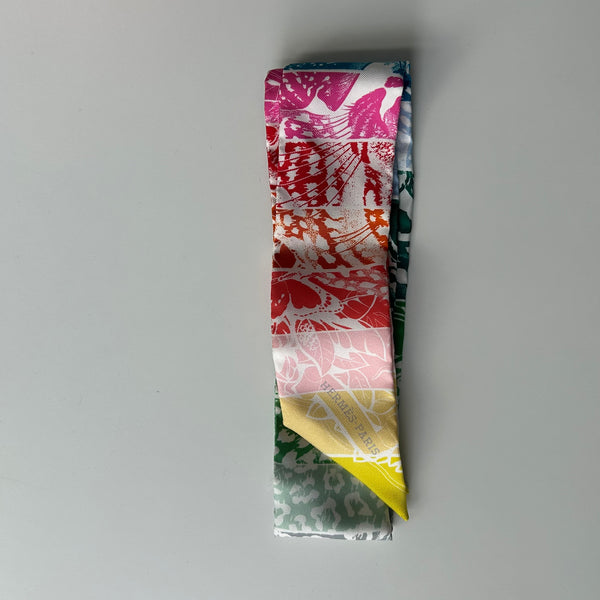 Hermès Rainbow Twilly Scarf