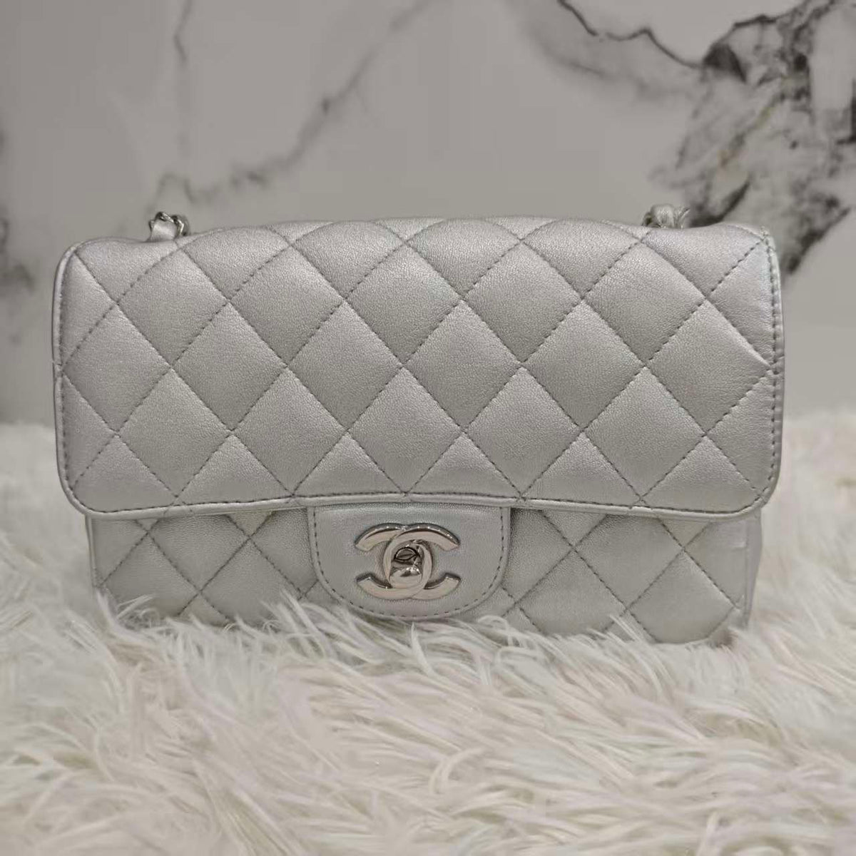 CHANEL Metallic Lambskin