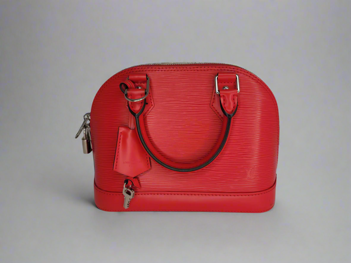 Red Louis Vuitton Handbag