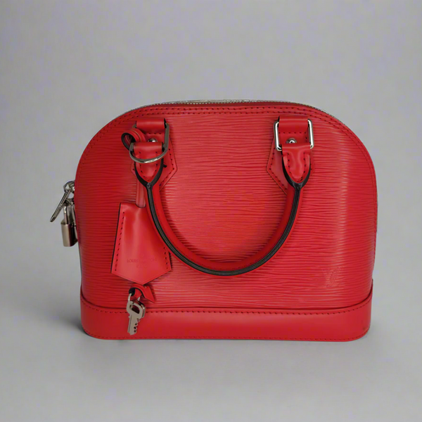 Red Louis Vuitton Handbag
