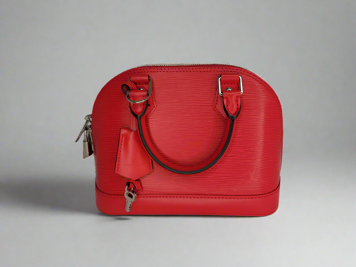 Red Louis Vuitton Handbag