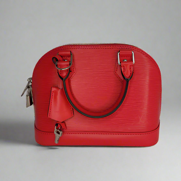 Red Louis Vuitton Handbag
