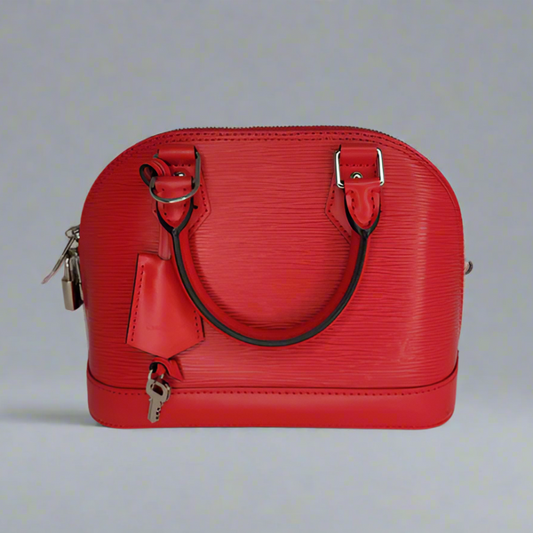 Red Louis Vuitton Handbag