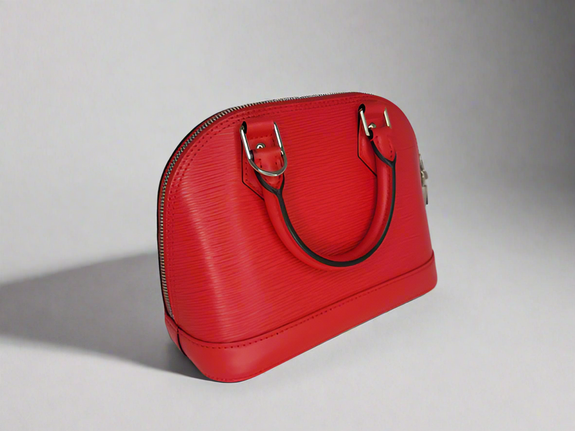 Red Louis Vuitton Handbag