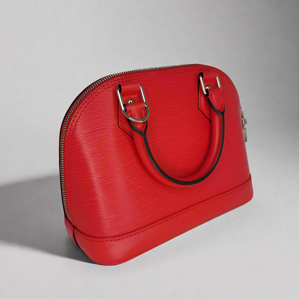 Red Louis Vuitton Handbag