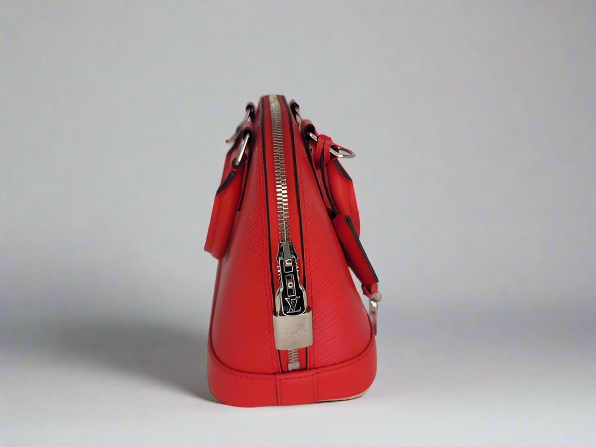 Red Louis Vuitton Handbag