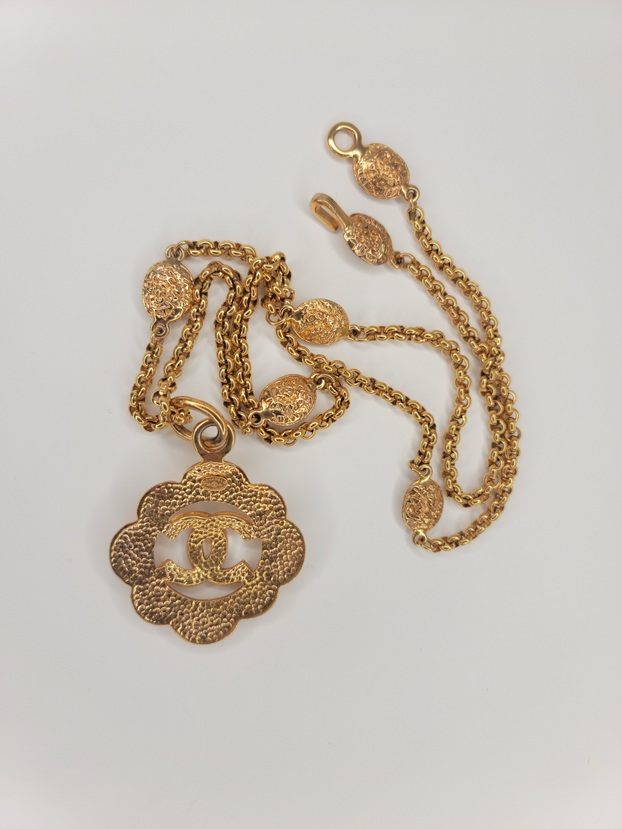 Gold-Colored Chanel Necklace