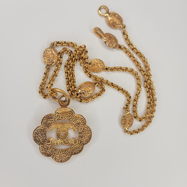 Gold-Colored Chanel Necklace