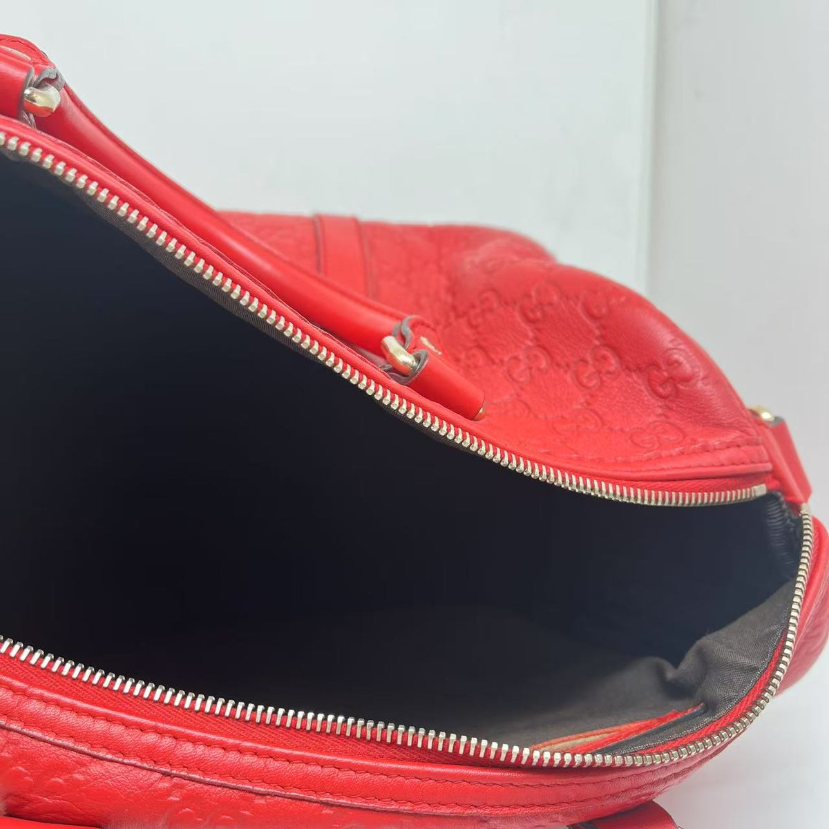 Gucci Joy Boston Bag Guccissima Leather