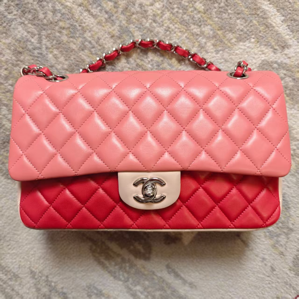Chanel red and pink