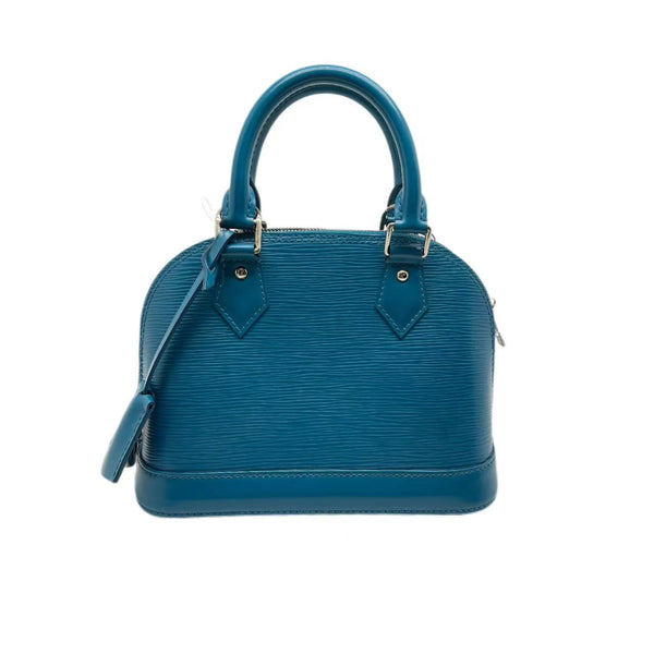 Louis Vuitton Cyan Epi Leather Alma BB Bag