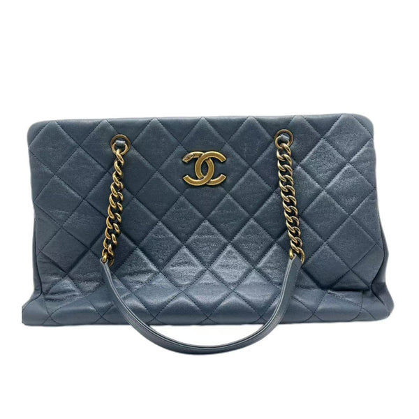 Blue Chanel Tote