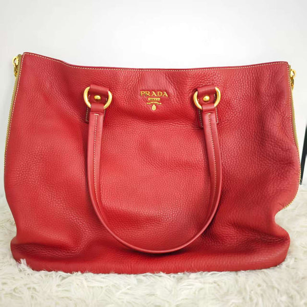 Prada Red Handbag