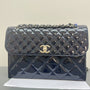 Chanel Jumbo Single Flap Patent Leather Bag