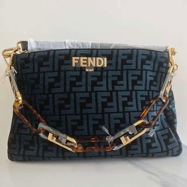 Fendi O'Lock handbag blue