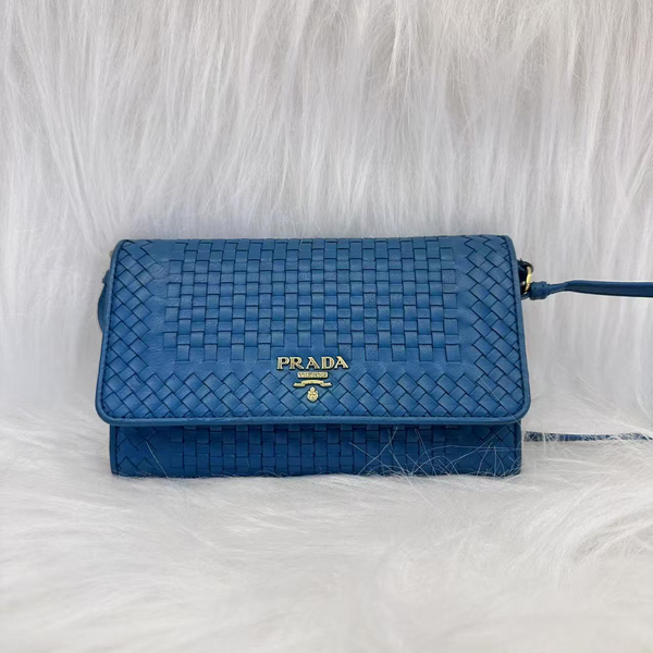 Prada blue bag