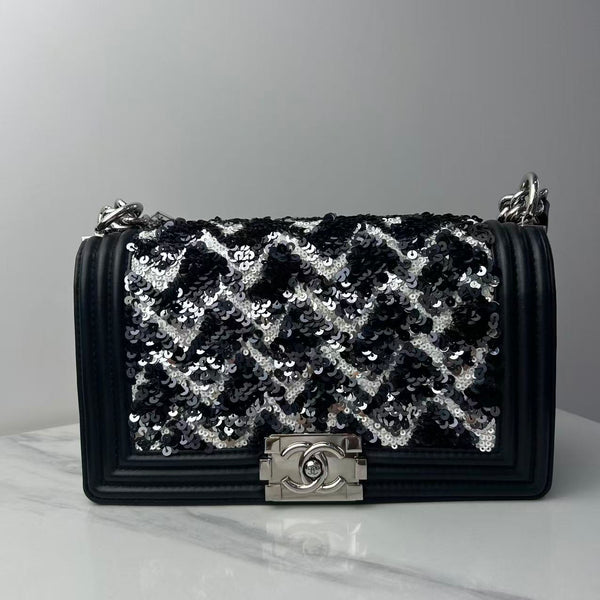 CHANEL LeBoy Sequined