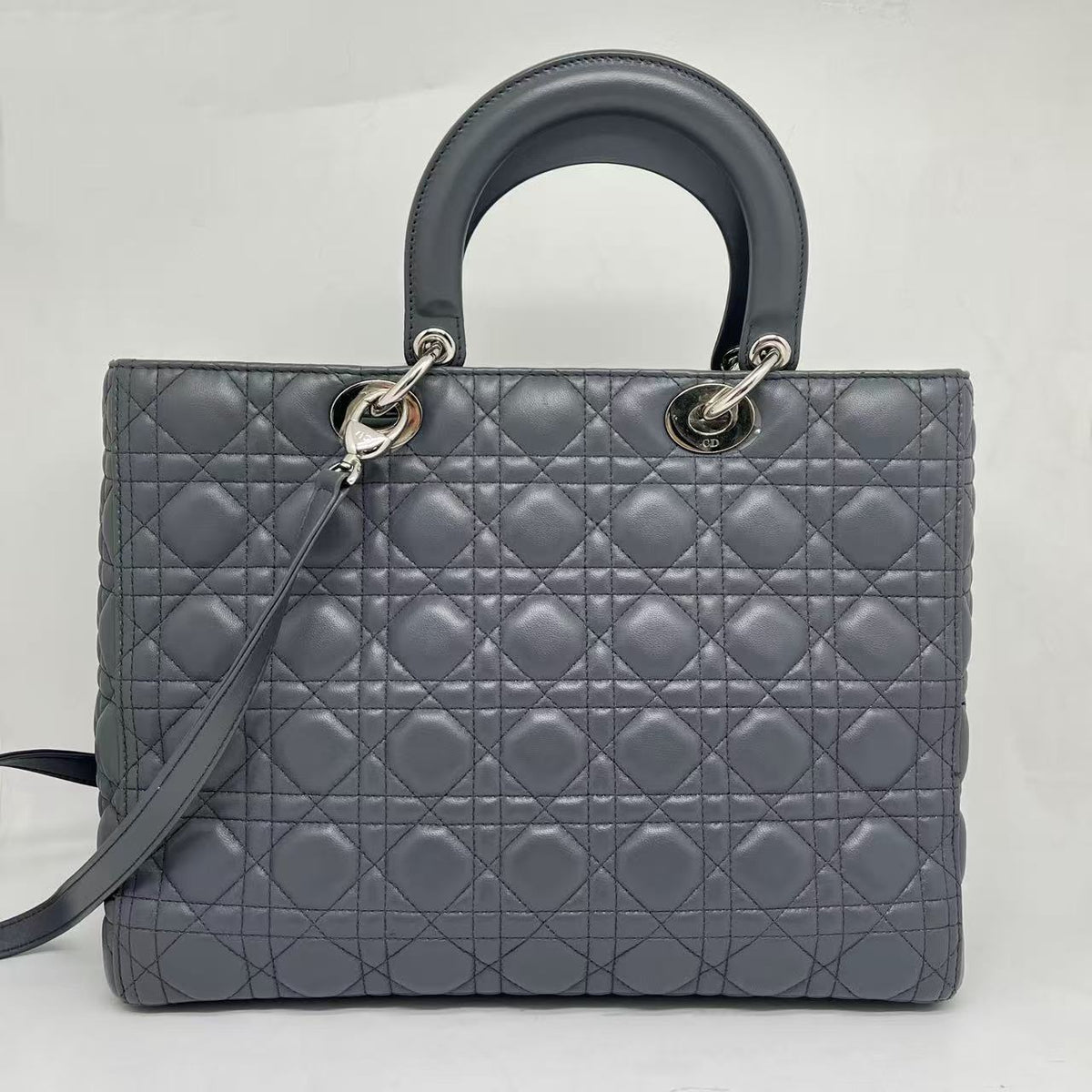 Christian Dior Lady Dior Leather Bag