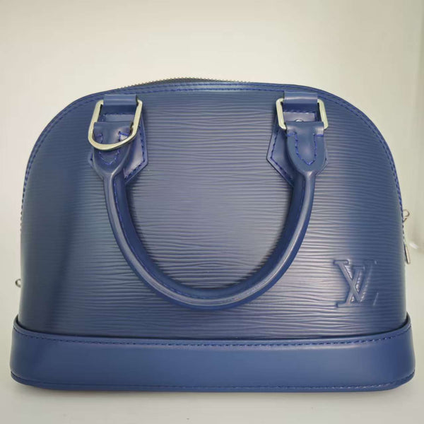 Navy Blue LV Alma BB Bag