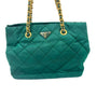 Green Prada Tote Bag