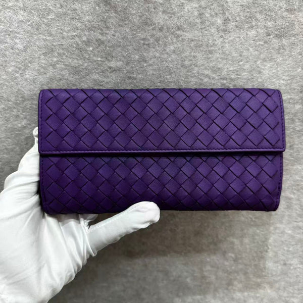 BV long wallet Purple