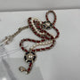 Chanel Double Strand Red Gold Belt
