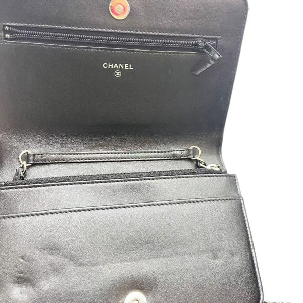 Chanel Wallet on Chain Chevron Lambskin Bag