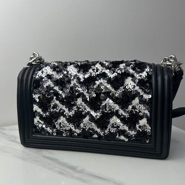 CHANEL LeBoy Sequined