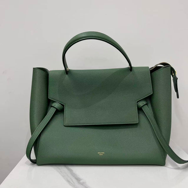 Celine handbag green
