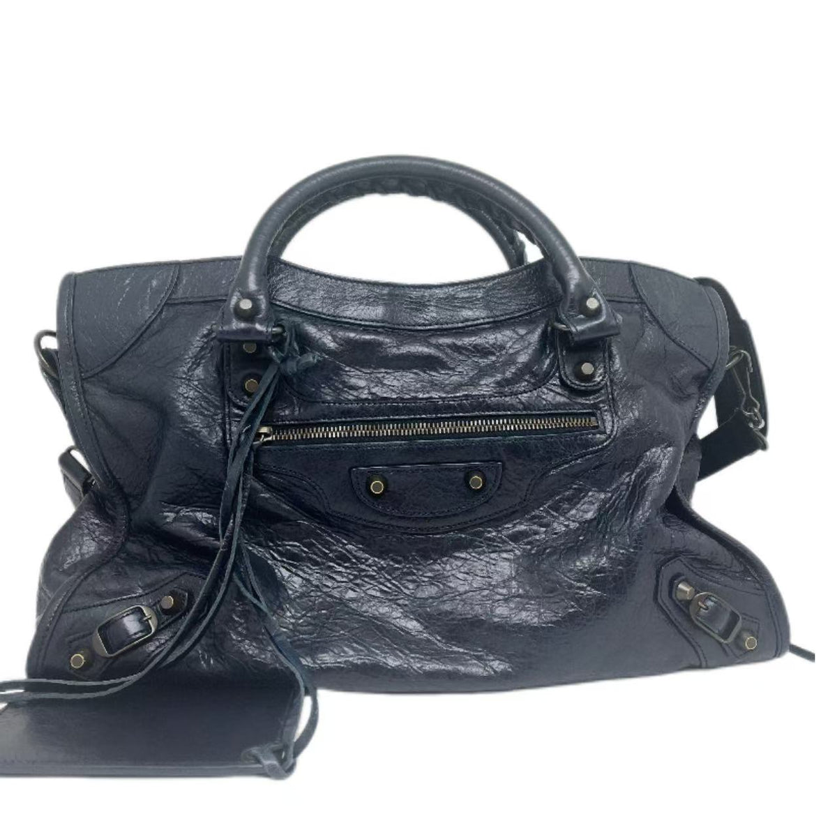 Balenciaga Classic Medium le City Handbag in Black