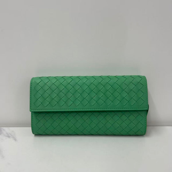 BV long wallet green