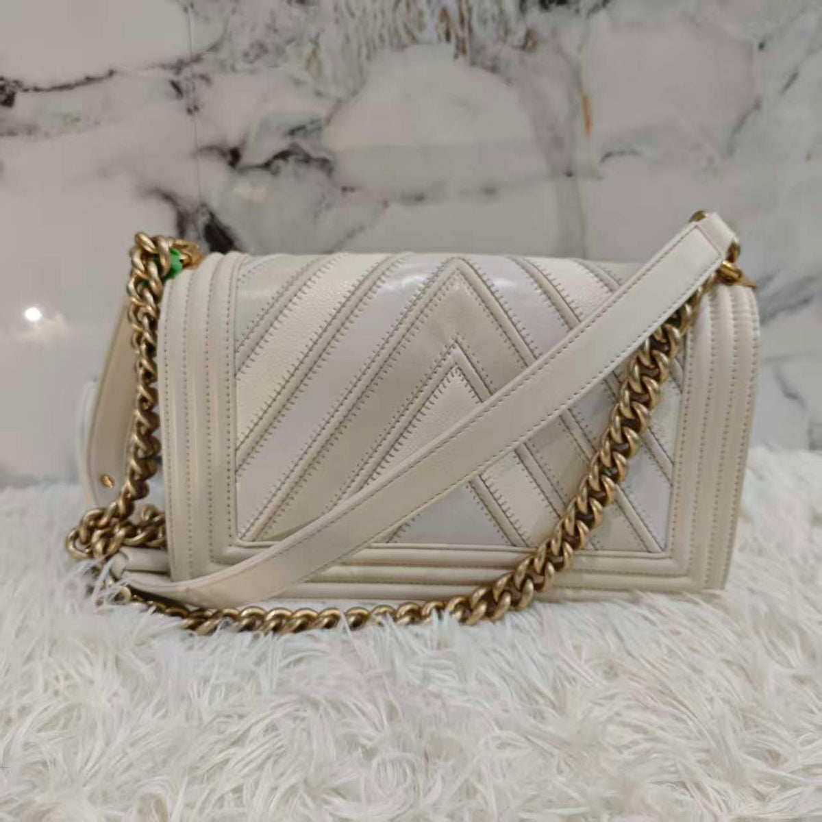 Chanel Boy leather crossbody bag
