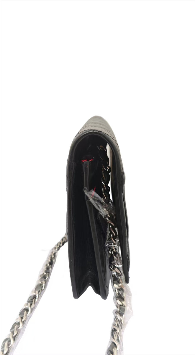 Chanel Black CC Cambon Wallet On Chain