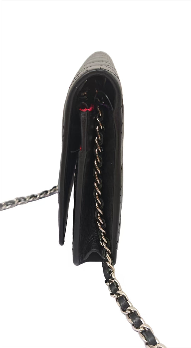 Chanel Black CC Cambon Wallet On Chain