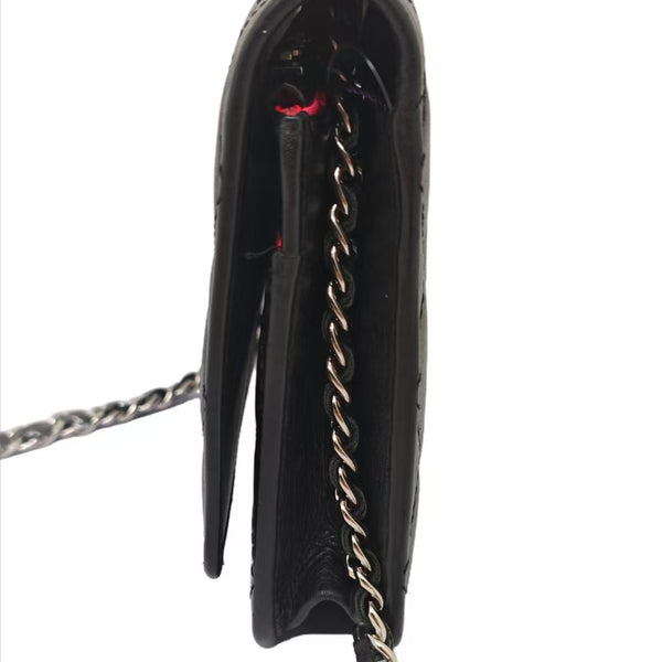 Chanel Black CC Cambon Wallet On Chain