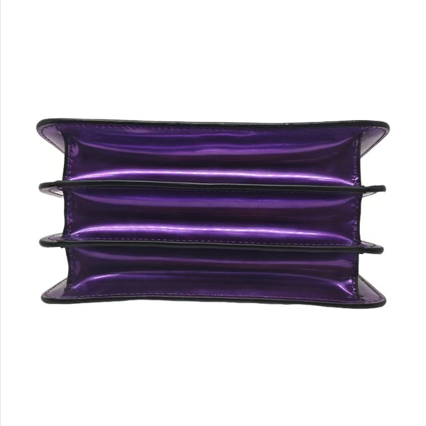 Bvlgari Serpenti Forever patent-leather shoulder bag