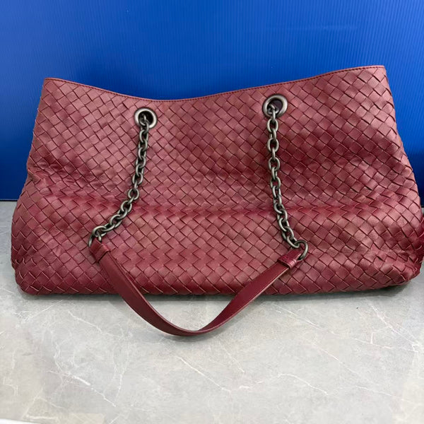 Bottega Veneta Intrecciato Chain Tote
