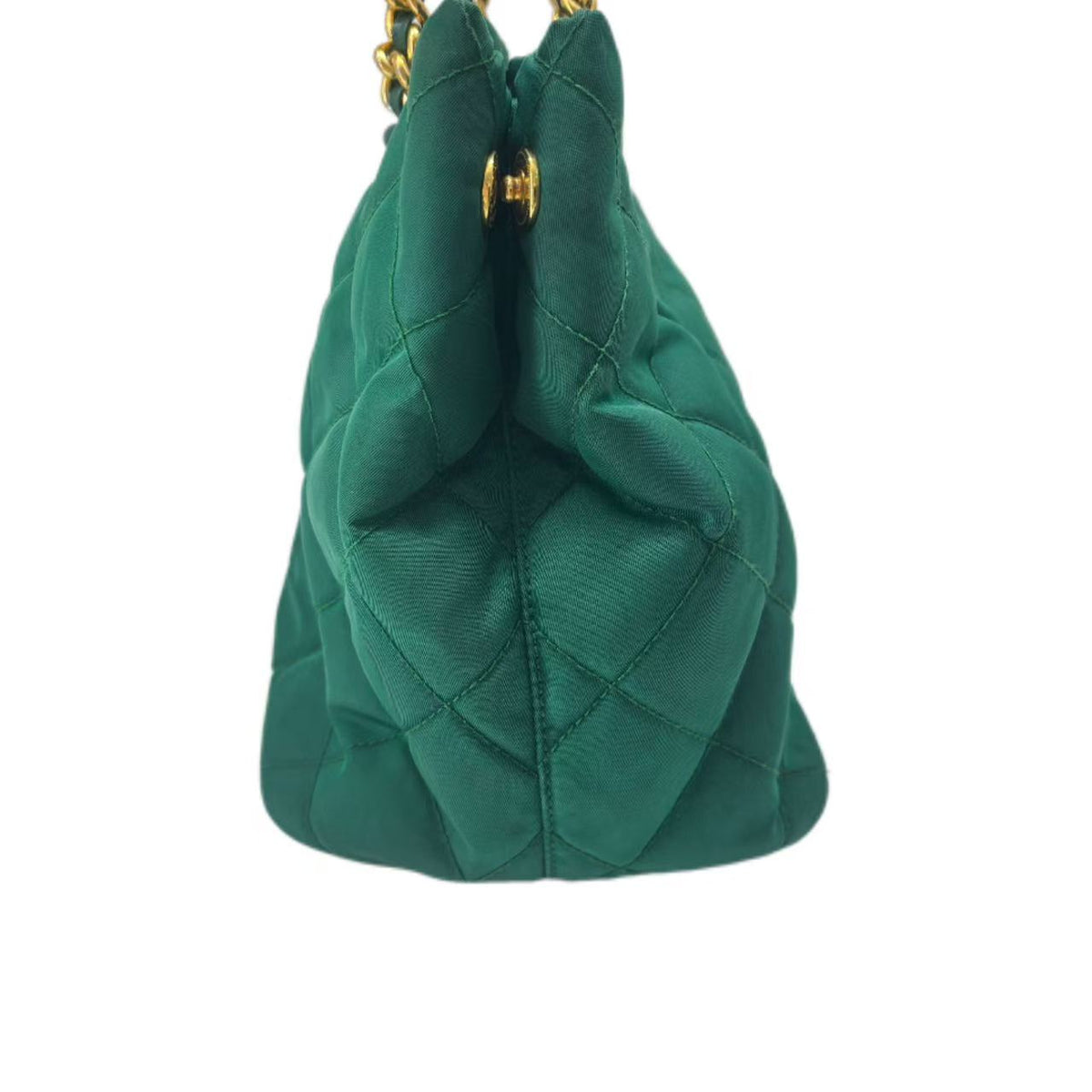 Green Prada Tote Bag